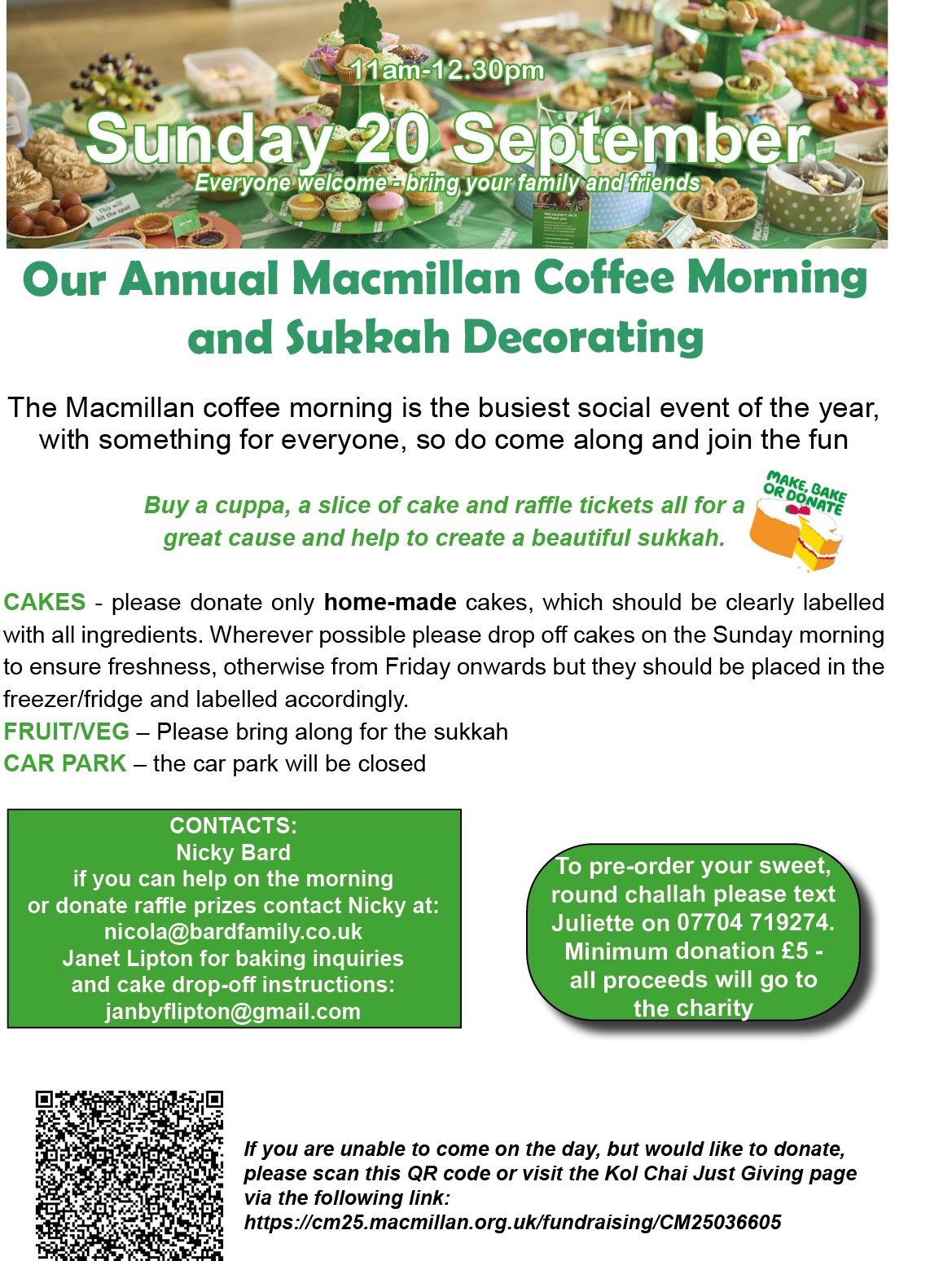 Macmillan and Sukkah building 2026 portrait