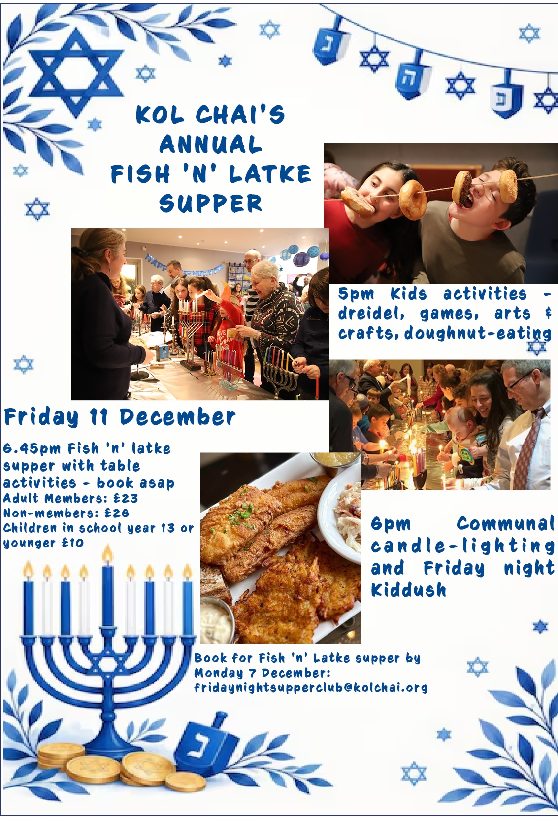 Fish’n’ Latke Supper 2026